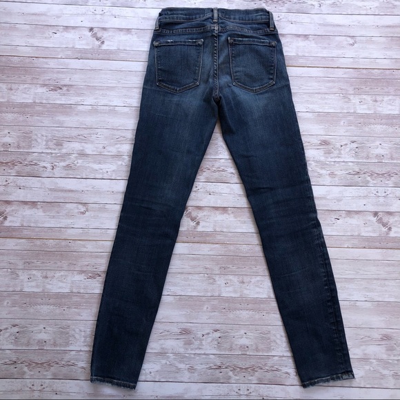 Frame Denim Jeans Le Skinny the Jeanne Sz 25 - Picture 2 of 11
